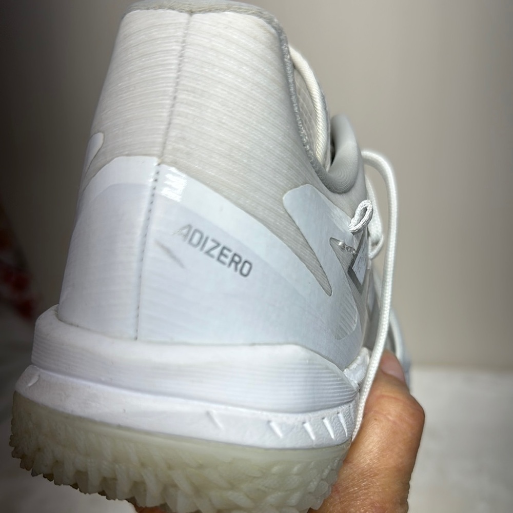 adidas Men's Athletic Shoes in Gray and White women’s9.0 Men 7.5 - Picture 5 of 15